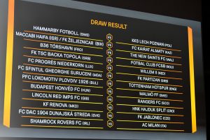UEFA Europa League 2020-21 Second Qualifying Round Draw at ...